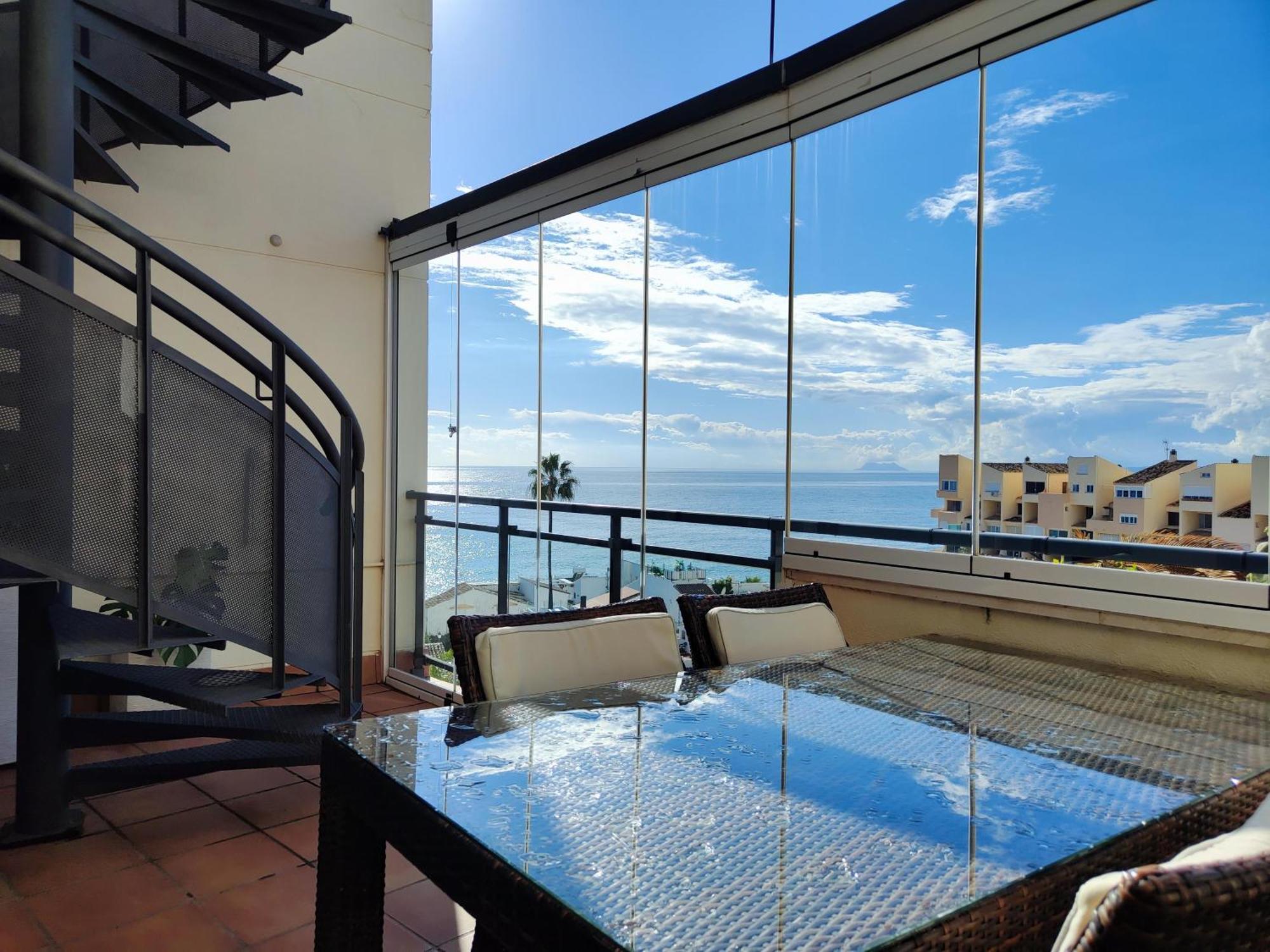 Luxury Duplex Infinity Pool Ehhouse Apartment Estepona Bagian luar foto